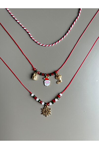 UMA Kids New Year's Themed Charm Beaded Design Bracelet Set - 2 Pieces