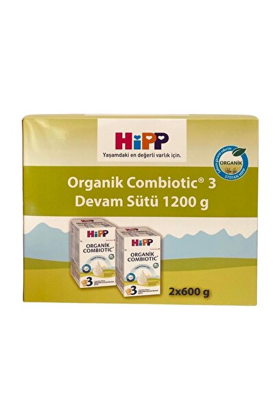 Hipp Organic Combiotic Organik Devam Sütü 2x600 g No : 3