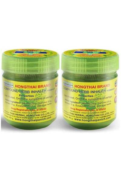 Hong Tai Thai herbal inhaler 15g 2 pieces