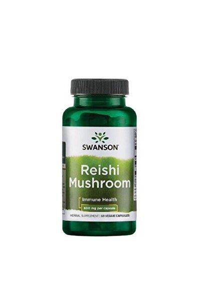 SWANSON Ciupercă Reishi 600mg. 60 capsule -