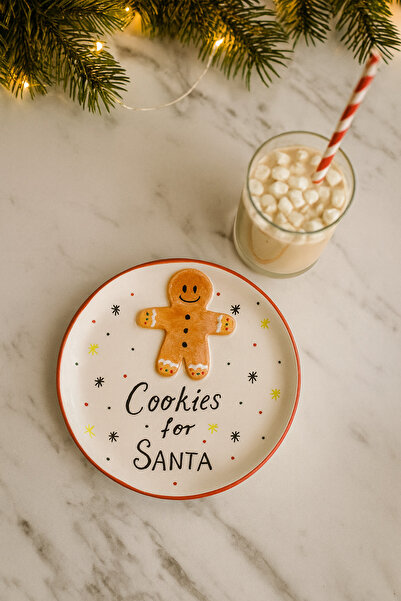 uğurlu dükkan 17 cm Cookies Cookie Man Figured Plate