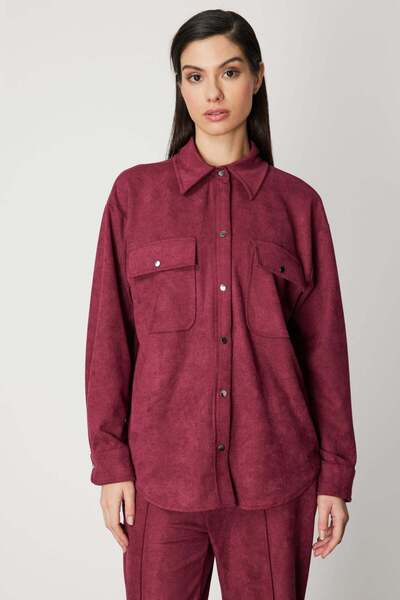 ON Kapak Cepli Çıtçıtlı Gömlek