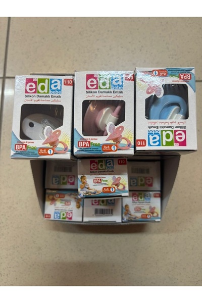 Eda SİLİKON DAMAKLI EMZİK 1 NUMARA 0-6 AY