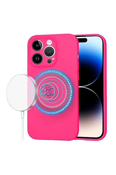 Techsuit Carcasă din silicon Xtreme Armor pentru iPhone 14 Pro - Roz aprins (...