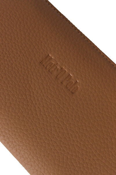 Metropolitan Mpcuz 401 Women's Unisex, Genuine Leather, Wallet Card Holder, Portfolio Brown