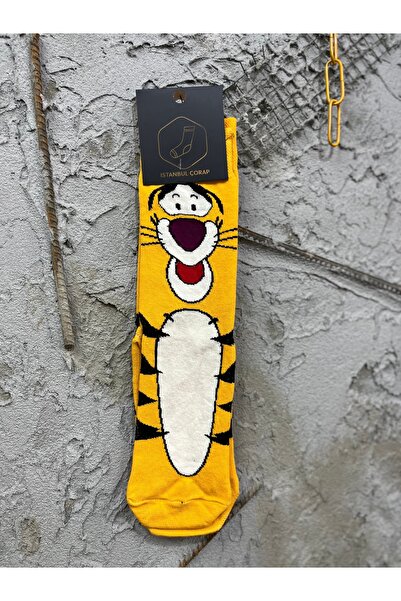İstanbul Çorap Unisex Printed Design Socket Socks