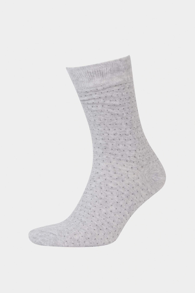 DeFacto F5301Axkr1 Multi-Colored Men's 5-Piece Cotton Long Socks