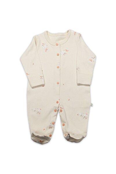 Budi Bistyle fluffy and lovely overalls 15107 beige