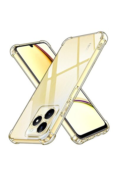 Techsuit Carcasă de telefon compatibilă cu Realme C63/C61, Slim Protector, W1839, Plastic, Transparentă