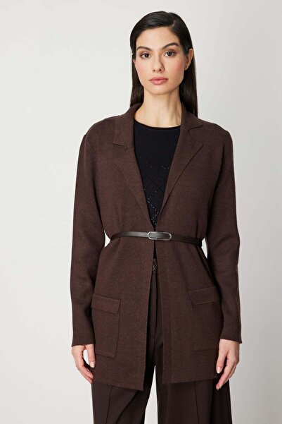 ON Beli Belted Cardigan with Flap Pockets