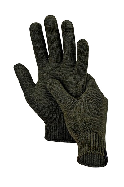 NORFOLK Winter Set 70% Merino Wool Thermal Beanie and Gloves 2-Piece Winter Set