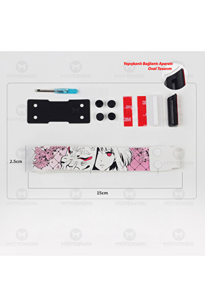 silabor Klavye Askısı Strap Klavye Aksesuarı Tüm Klavyeler için Uygundur Siya...