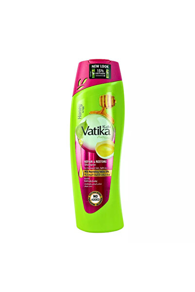 Vatika Honey and Egg Extract Repair and Restore Shampoo For Damaged Hairs- 400ml