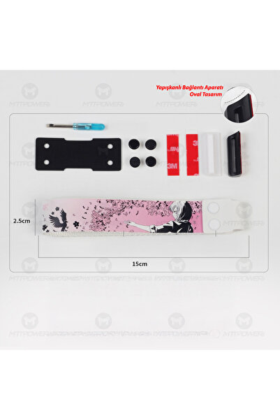 silabor Klavye Askısı Strap Klavye Aksesuarı Tüm Klavyeler için Uygundur Siya...