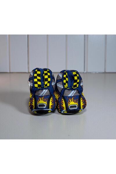 AkınalBella papuci de casă din pluș pentru băieți, cu figurină de mașină (cum...