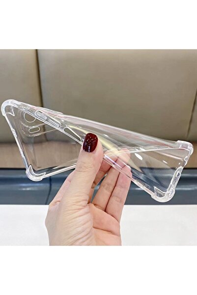 Xiaomi Protective Case for Redmi Note 9 5G Flippy TPU Shockproof Corner Protection 1.5mm Transparent