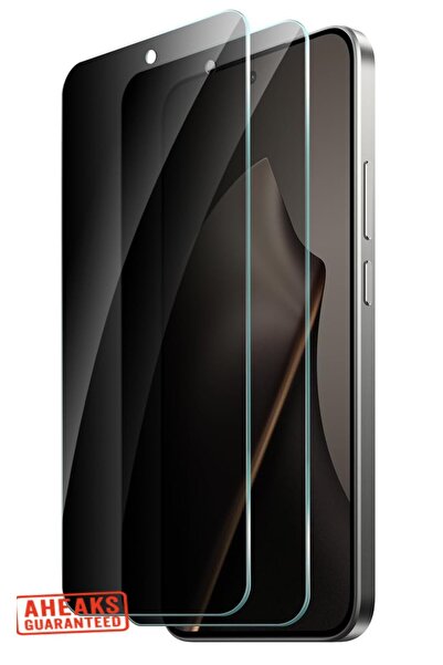 aheaks Xiaomi Redmi Note 15 Pro 5G MAT Hayalet Ekran Koruyucu Nano Cam - Kame...