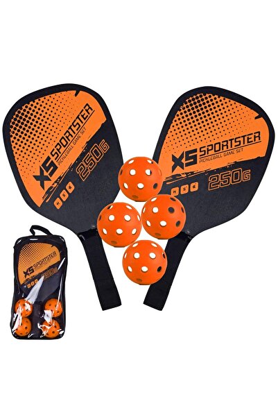Generic Pickleball Paddle Set 2 Rackets With A Ball Durable Lightweight for B...