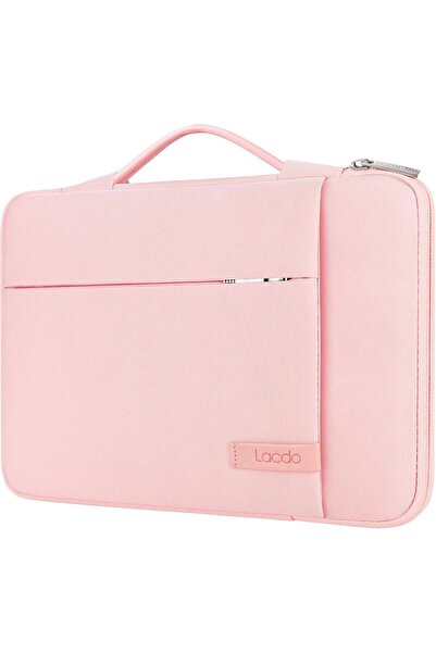 Lacdo 360° Protective 14" Laptop Sleeve Computer Case - Pink
