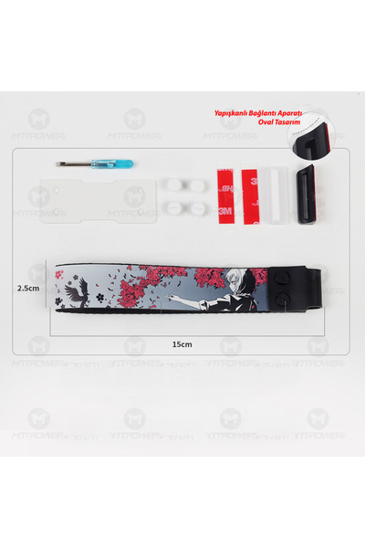 silabor Klavye Askısı Strap Klavye Aksesuarı Tüm Klavyeler için Uygundur Siya...