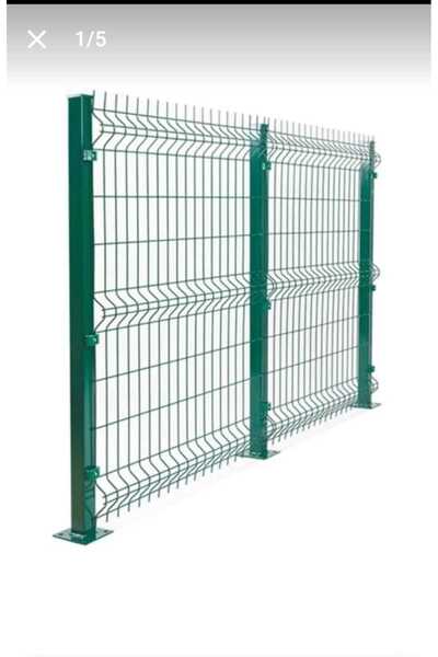 KONSEP Panel Çit Takımı yeşil yükseklik 100cmuzunluk 250 cm 1 adet