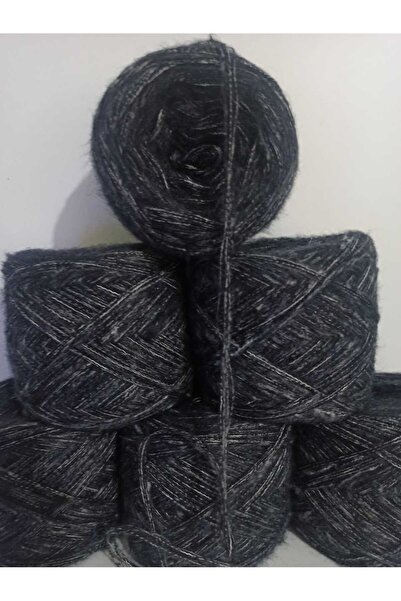 İPEK YÜN İPLİK DÜNYASI Angora Knitting Yarn 4 Ply (Navy Blue, Black, White Grey) Mix 100Gr