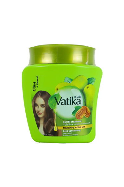 Vatika Olive and Almond Hair Mask With Nourishing Oils For Deep Conditioning-...