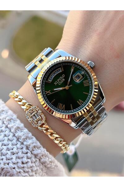 JG. Polo Club Jg.Polo Club Steel Case & Band Does Not Tarnish or Lose Color Women's Wristwatch+Bracelet Jg02637.4