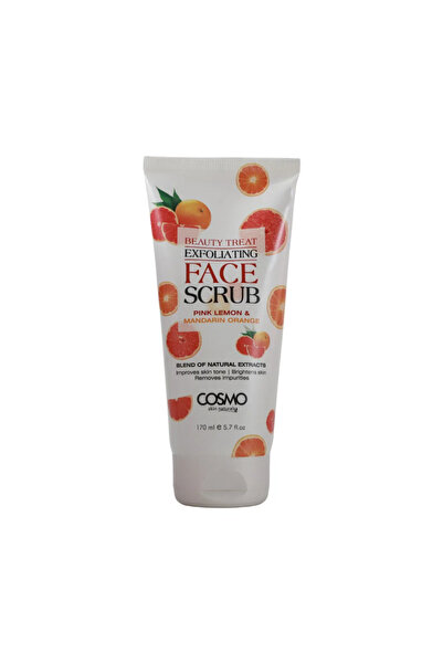 Cosmo مقشر الوجه بيوتي تريت بالليمون الوردي واليوسفي - 170 مل