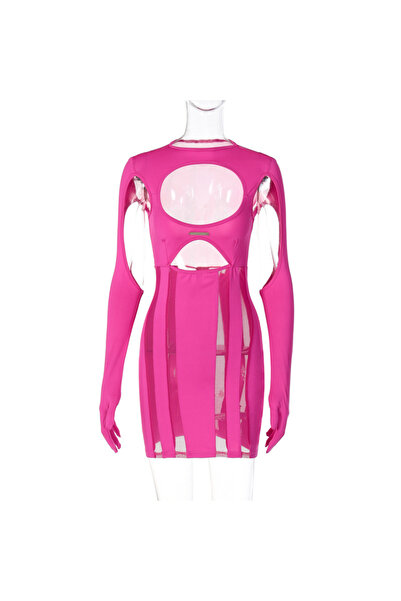 Lingerie and Fashion Style Pink Dress