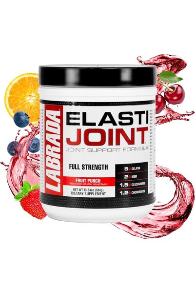 Labrada ElastiJoint - تركيبة دعم المفاصل (13.54 أونصة سائلة / 384 جم، 30 حصة) - نكهة الفواكه