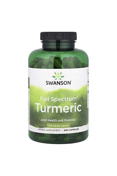 SWANSON طيف كامل من الكركم، 1440 ملغ، 240 كبسولة (720 ملغ لكل كبسولة)
