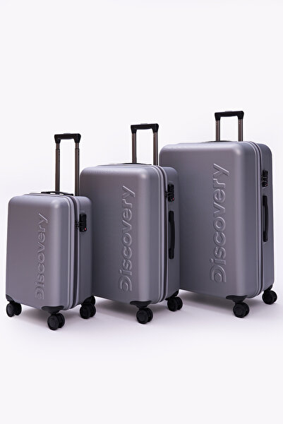 Discovery 3'lü Valiz Seti – Ultra Hafif, Darbe Dayanıklı, 360° Sessiz Tekerlek, TSA Kilit
