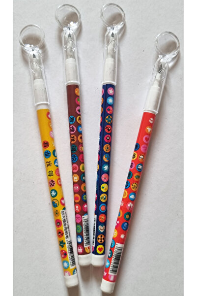 Modellino 4 أقلام تكبير ملونة بأربعة ألوان مختلفة للجسم، قلم تكبير قابل للتركيب