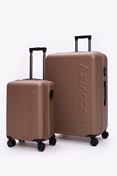 Discovery 2'li Valiz Seti Büyük ve Kabin Boy – Ultra Hafif, Darbe Dayanıklı, ...