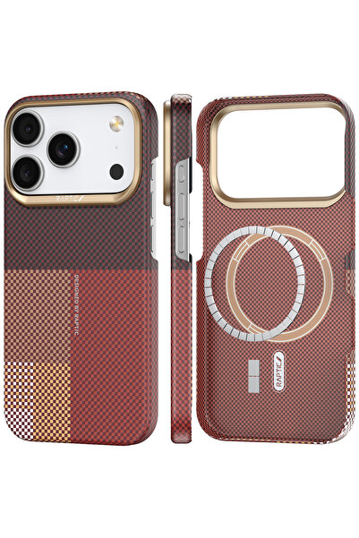 Raptic جراب أراميد لهاتف iPhone 17 Pro MAX [MagSafe] غطاء فائق النحافة من ألي...