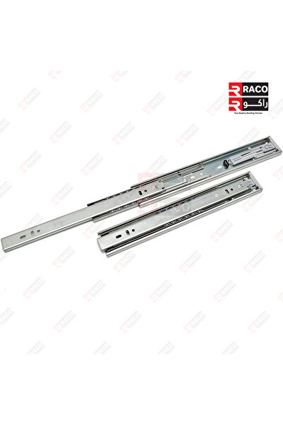 Raco Sliding Drawer Rail 1 Pair Full Extension Track for Cabinets (14 INCH, Push Type)