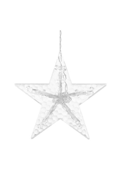 WTO WTO® star light curtain, 138 LEDs, 1.2 W, multicolor, IP44, Remote control, 250 x 100 cm