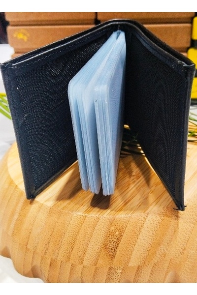 Monalisa Home 20 Leaf Leather Card Holder