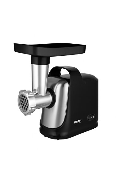 Floria ZLN 7965 Meat Grinder – 1300 W, 2 sieves, reverse function, stainless steel blade, black