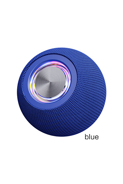 Maxcell Portable Speaker (KSC-610), BT 5.0, Colorful Light, 5W, TWS | Blue