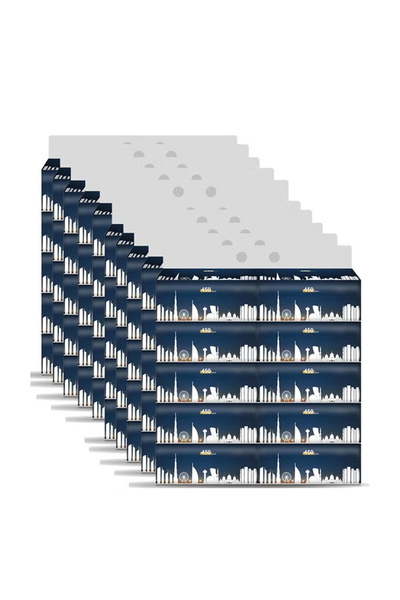 NKX Pack of 100 Premium Quality New Technology Facial Tissue 100% Raw Wood Pulp 90 Sheet X 5 Ply