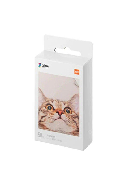 Xiaomi Zink Photo Paper 50'li Paket Termal Fotoğraf Baskı Kağıdı Photo Printe...