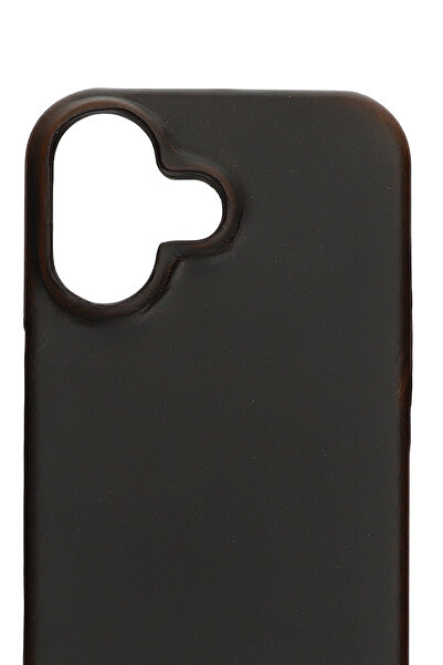 PiyasaSepeti غطاء حماية شفاف لهاتف آيفون 17 بإطار أسود