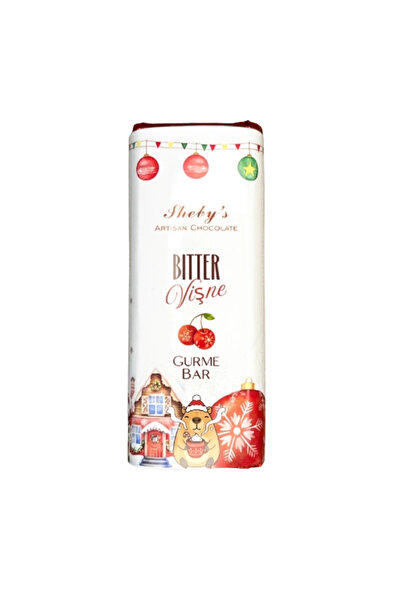 SHEBY'S Sheby’s Gurme Bar Bitter Çikolata – Vişne Dolgulu 70 gr