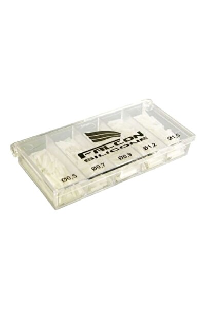 Falcon Fish-On-X Silicone Pole Float Tube Set, diameter 0.5-1.5mm, length 40 mm