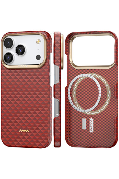 Raptic جراب أراميد لهاتف iPhone 17 Pro MAX [MagSafe] غطاء فائق النحافة من ألي...