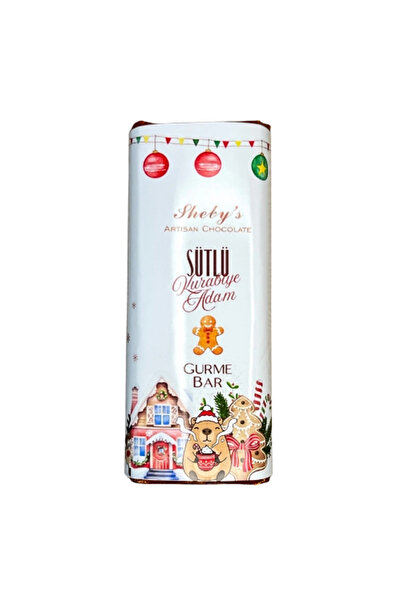 SHEBY'S Sheby’s Gurme Bar Sütlü Çikolata – Kurabiye Adam Lezzetinde 70 gr