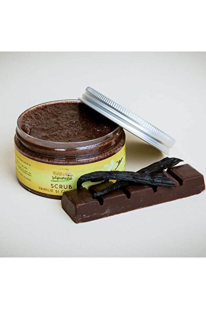 pravalia cu sapunuri Scrub cu Vanilie si Ciocolata, Pravalia cu Sapunuri, 100 ml
