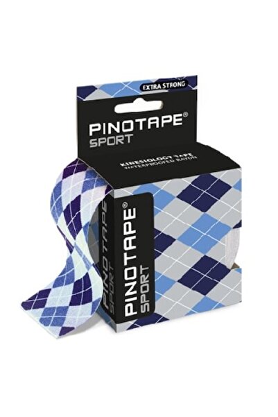PinoTape ® Sport Professional Kinesiology Tape, 5m x 5cm, Plaid Pattern